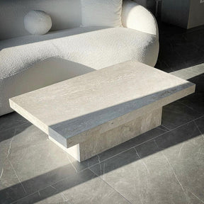 Table basse en Travertin Emilie
